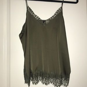 Olive Strapless Lingerie Top